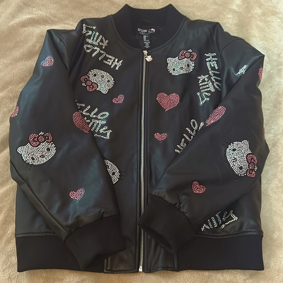 Forever 21 Jackets & Coats Hello Kitty Leather Jacket Poshmark